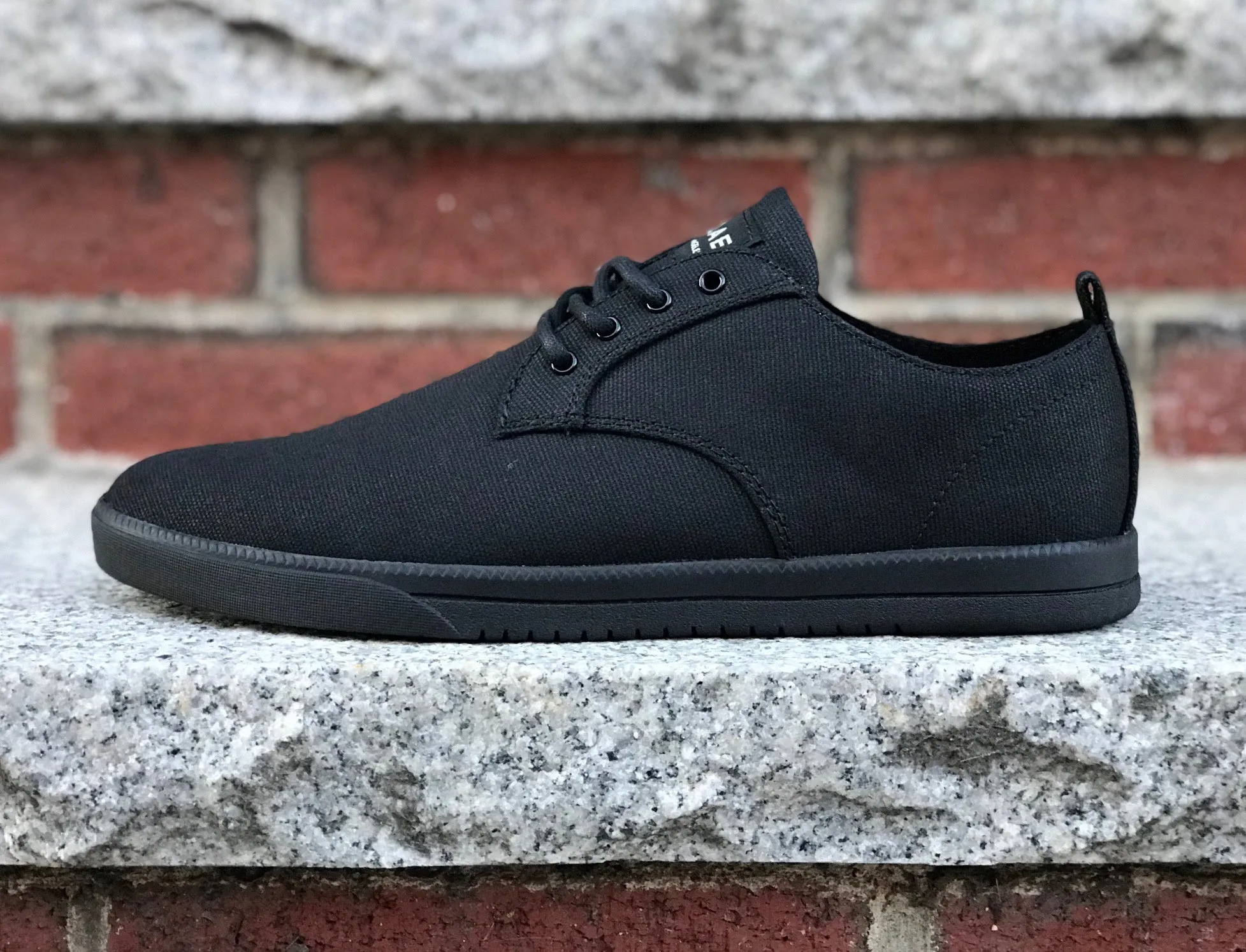 Clae Ellington Textile Black Waxed canvas Black CLA01275