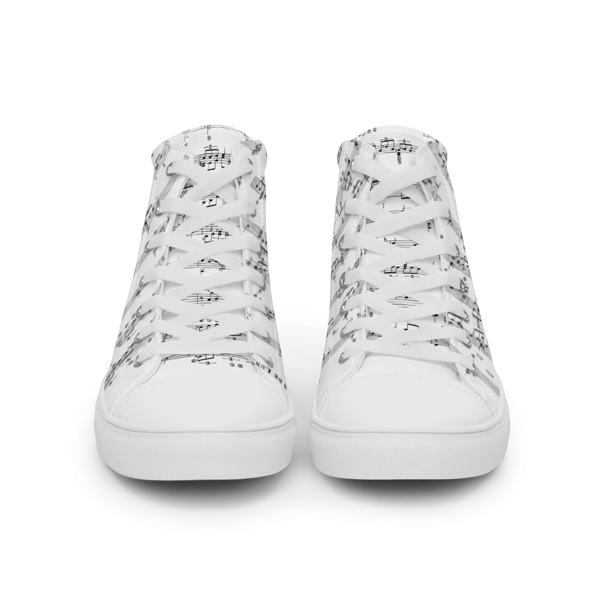 Clair de lune Sneakers - Women’s high top canvas shoes