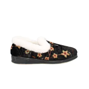 Clarice Wide Fit Women's Slip On Slipper