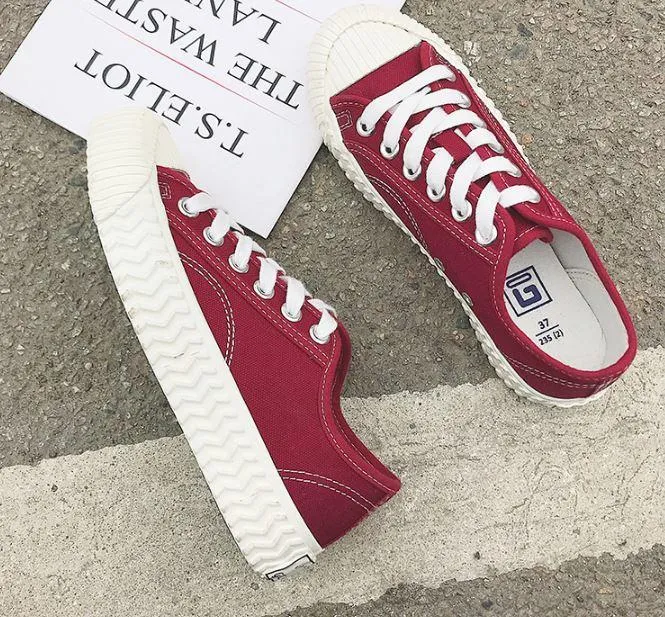 Classic Canvas Lace Up Sneakers