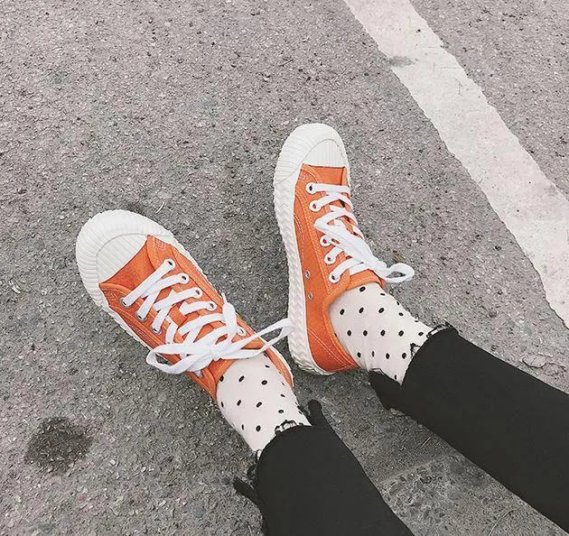 Classic Canvas Lace Up Sneakers