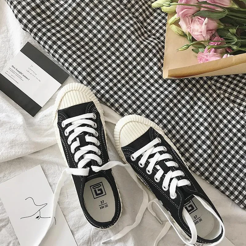 Classic Canvas Lace Up Sneakers