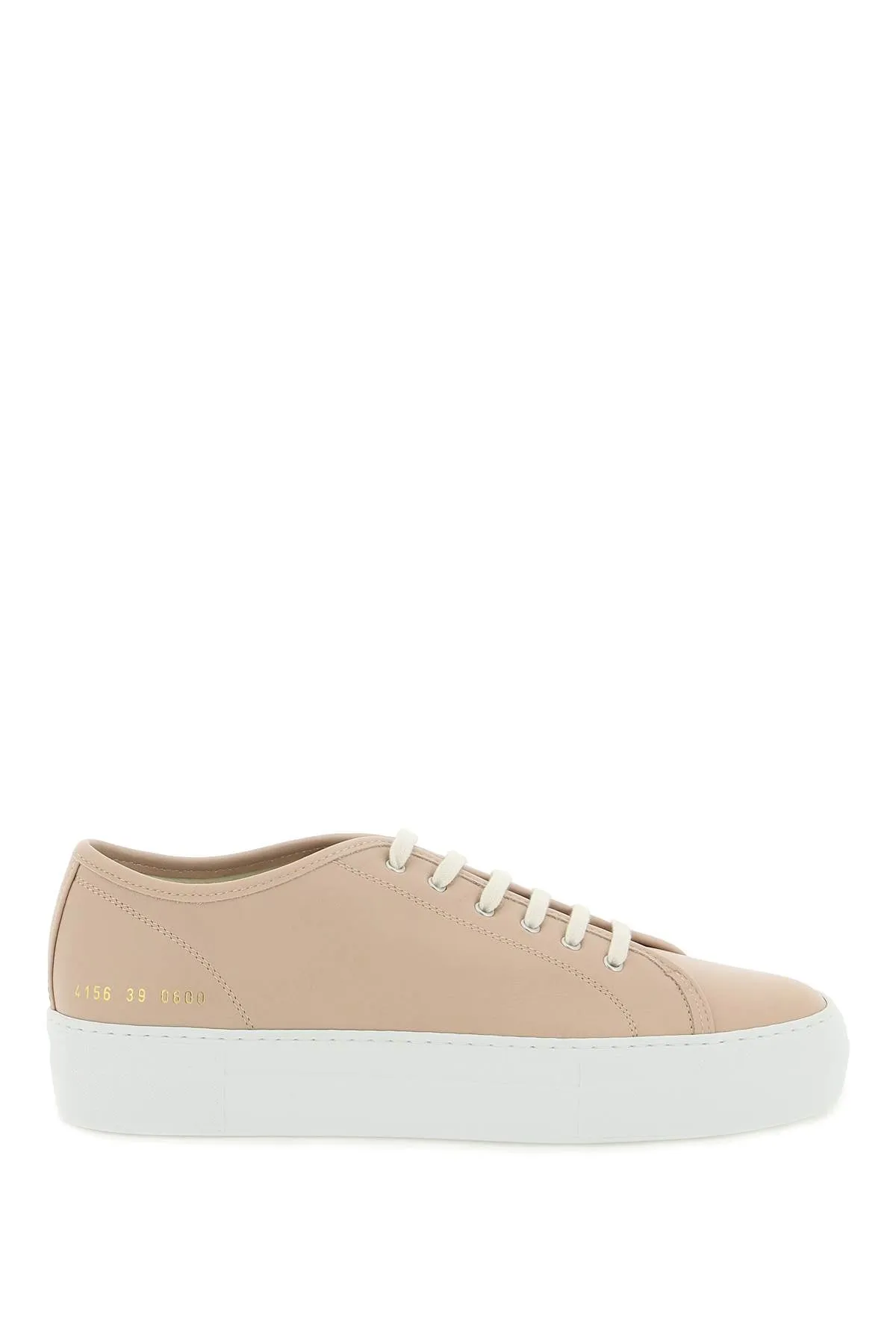 Common projects leather tournament low super sneakers