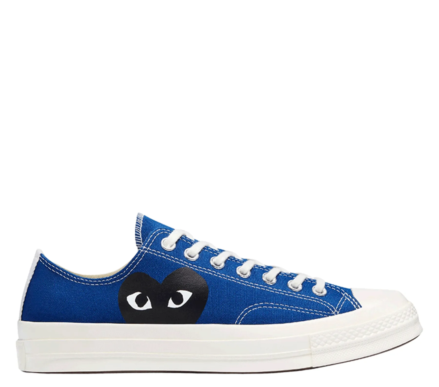 Converse Black Heart Blue Low Top