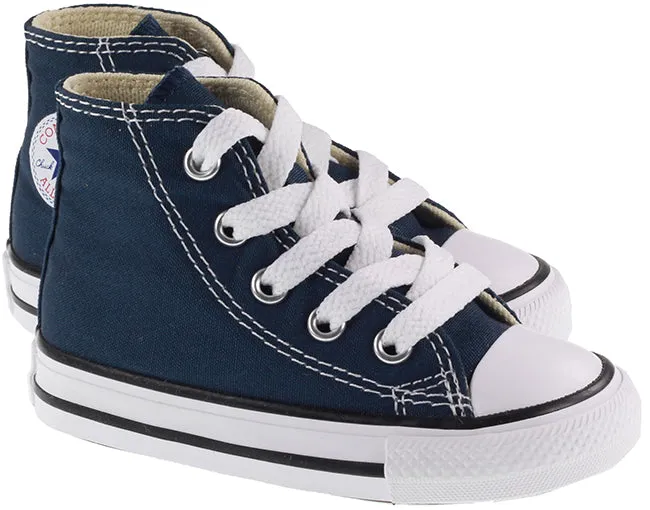 Converse Shoes Infants Chuck Taylor All Star Hi Navy