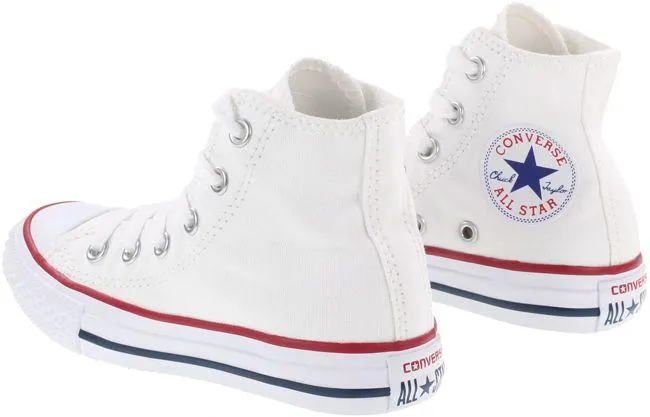 Converse Shoes Kids Chuck Taylor All Star Hi Optical White