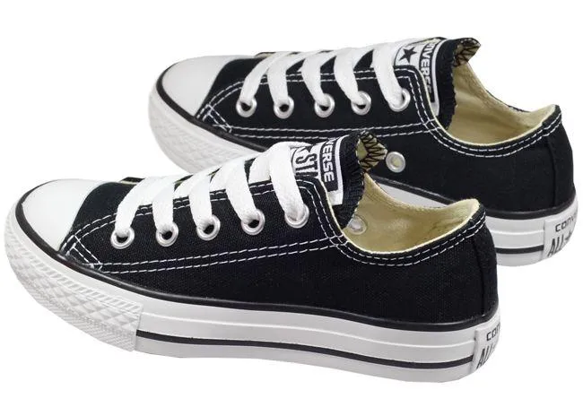 Converse Shoes Kids Chuck Taylor All Star Ox Low Black White