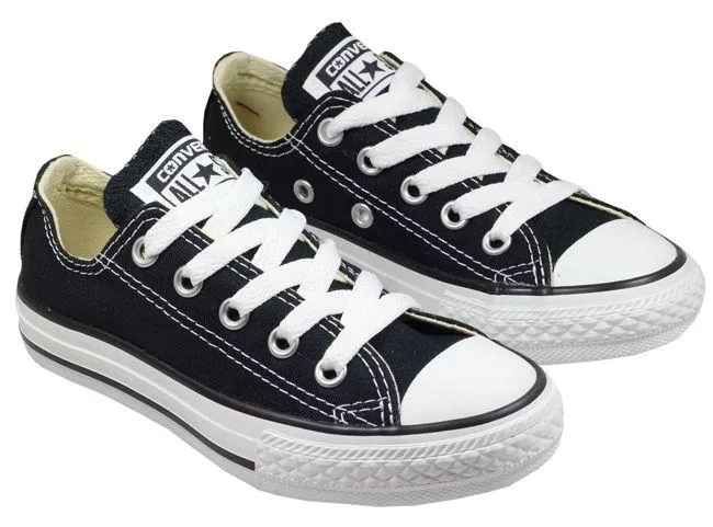 Converse Shoes Kids Chuck Taylor All Star Ox Low Black White