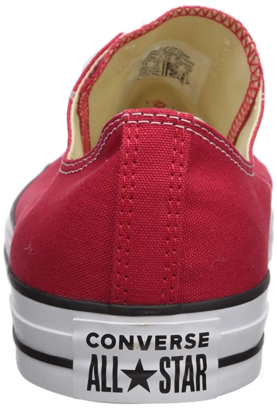 Converse Unisex Chuck Taylor All Star Low Top Sneaker - Red