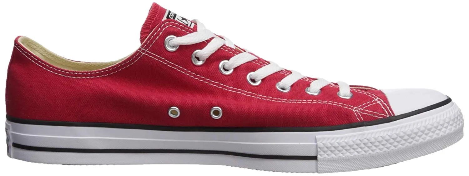 Converse Unisex Chuck Taylor All Star Low Top Sneaker - Red