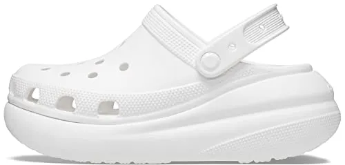 crocs Unisex Adult Classic Crush Clog WHI White (207521-100)