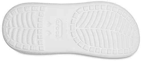 crocs Unisex Adult Classic Crush Clog WHI White (207521-100)