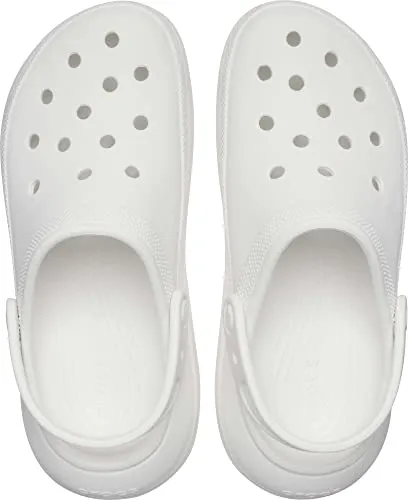 crocs Unisex Adult Classic Crush Clog WHI White (207521-100)