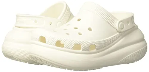 crocs Unisex Adult Classic Crush Clog WHI White (207521-100)