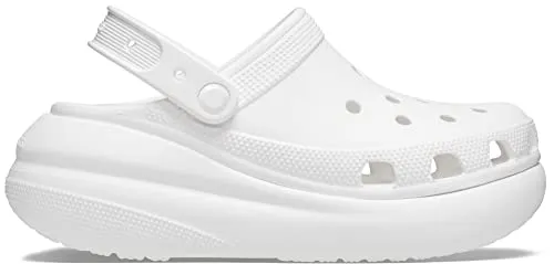 crocs Unisex Adult Classic Crush Clog WHI White (207521-100)