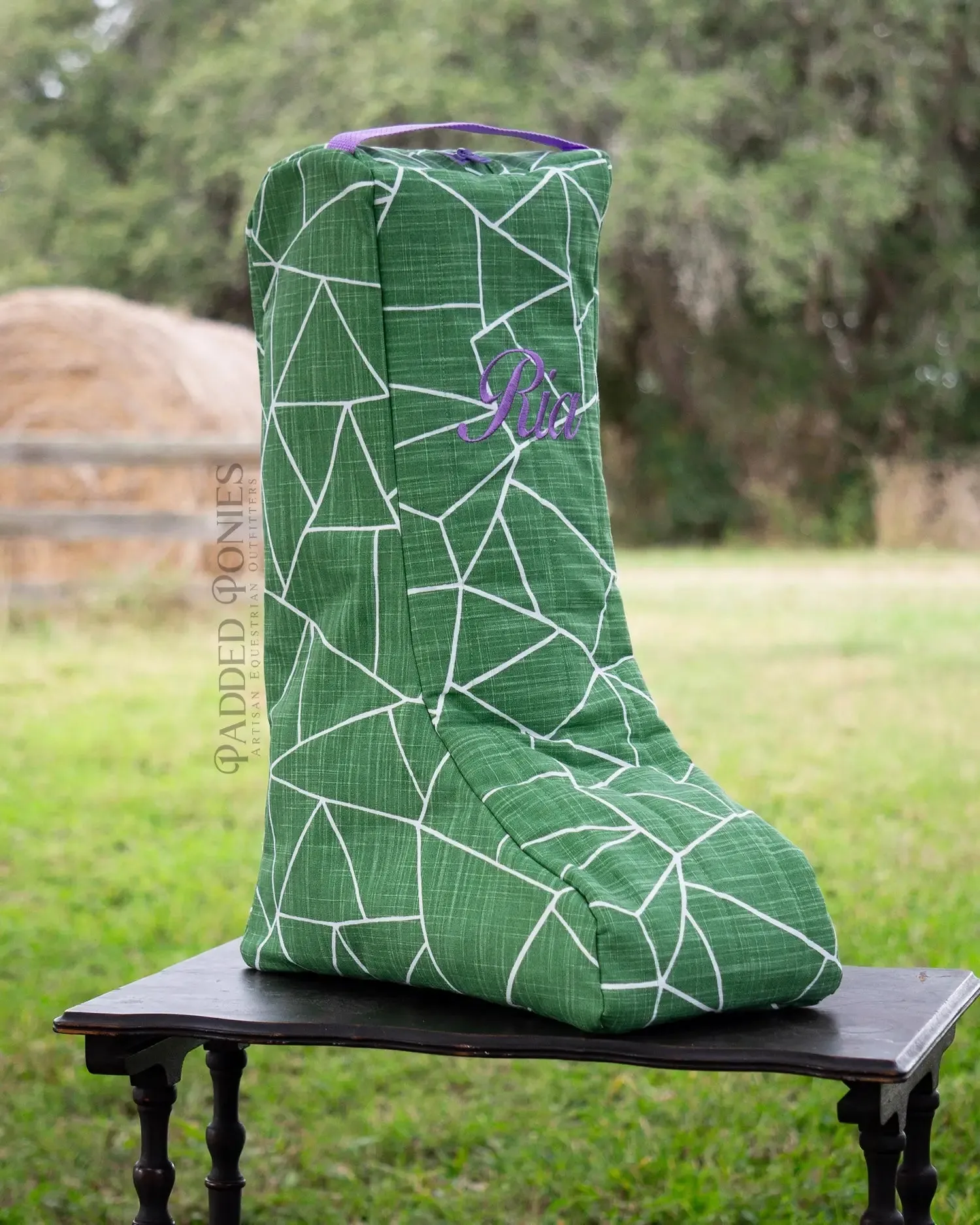 Custom Eclectic Prints Tall Boot Bag