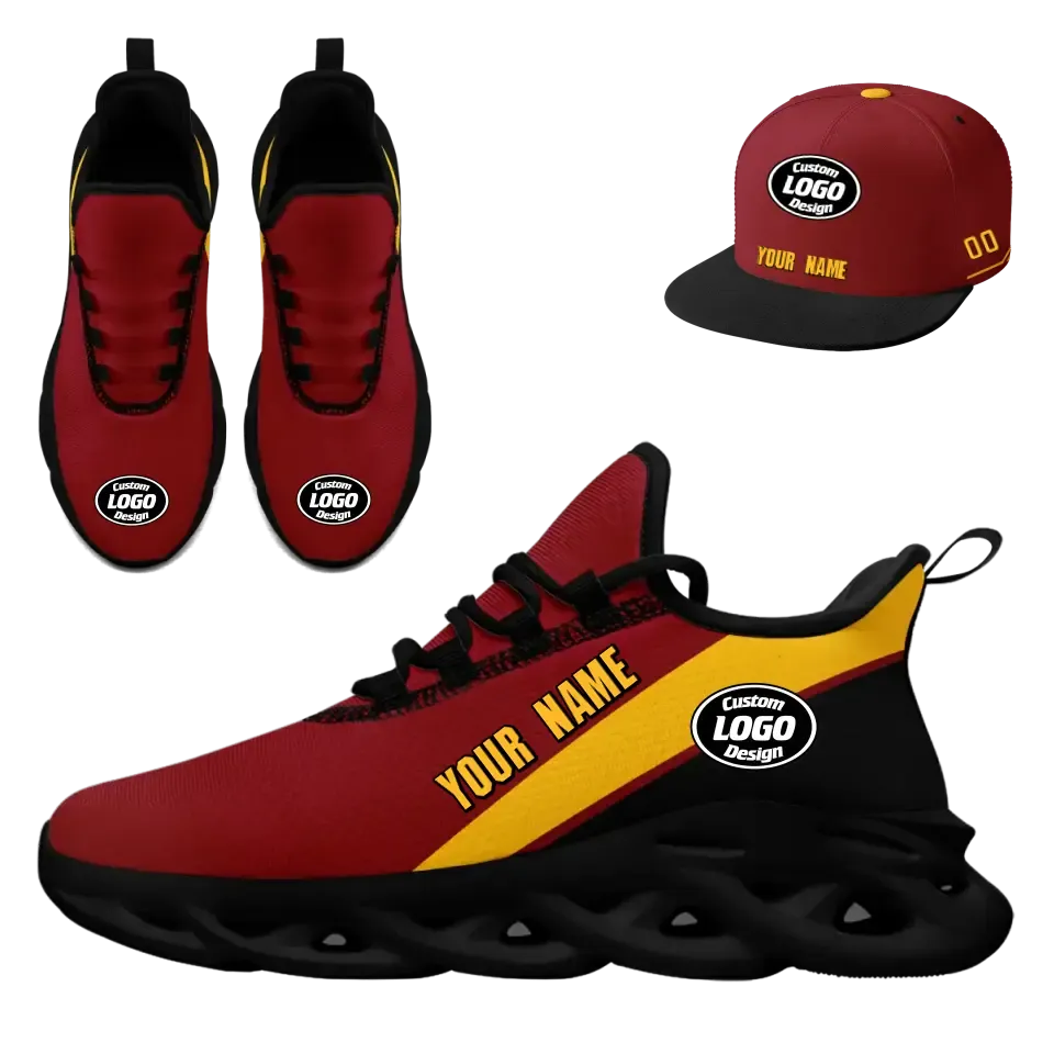 Custom Maxsoul Sneaker And Hat Combo Personalized Sneaker And Apparel For Gifting Brand Promotion Fan Festivals And Events Zh-24020073-9b