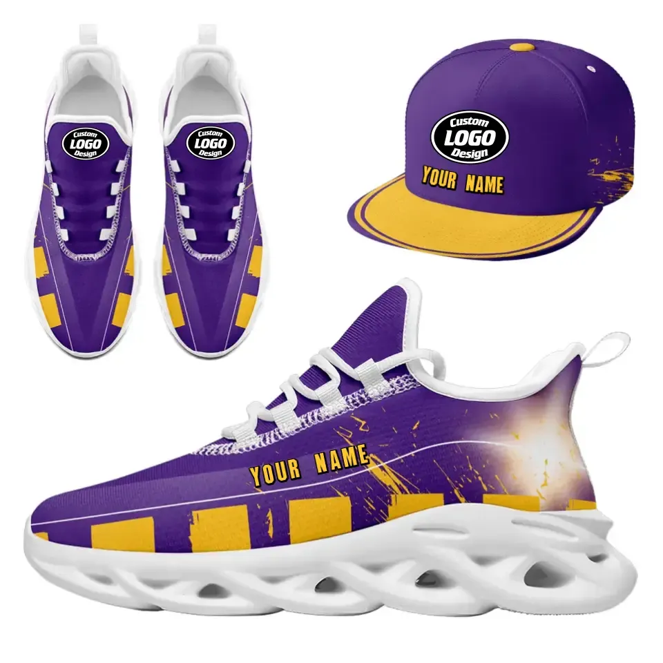 Custom Maxsoul Sneaker And Hat Combo Personalized Sneaker And Apparel For Gifting Brand Promotion Fan Festivals And Events Zh-24020264-17w