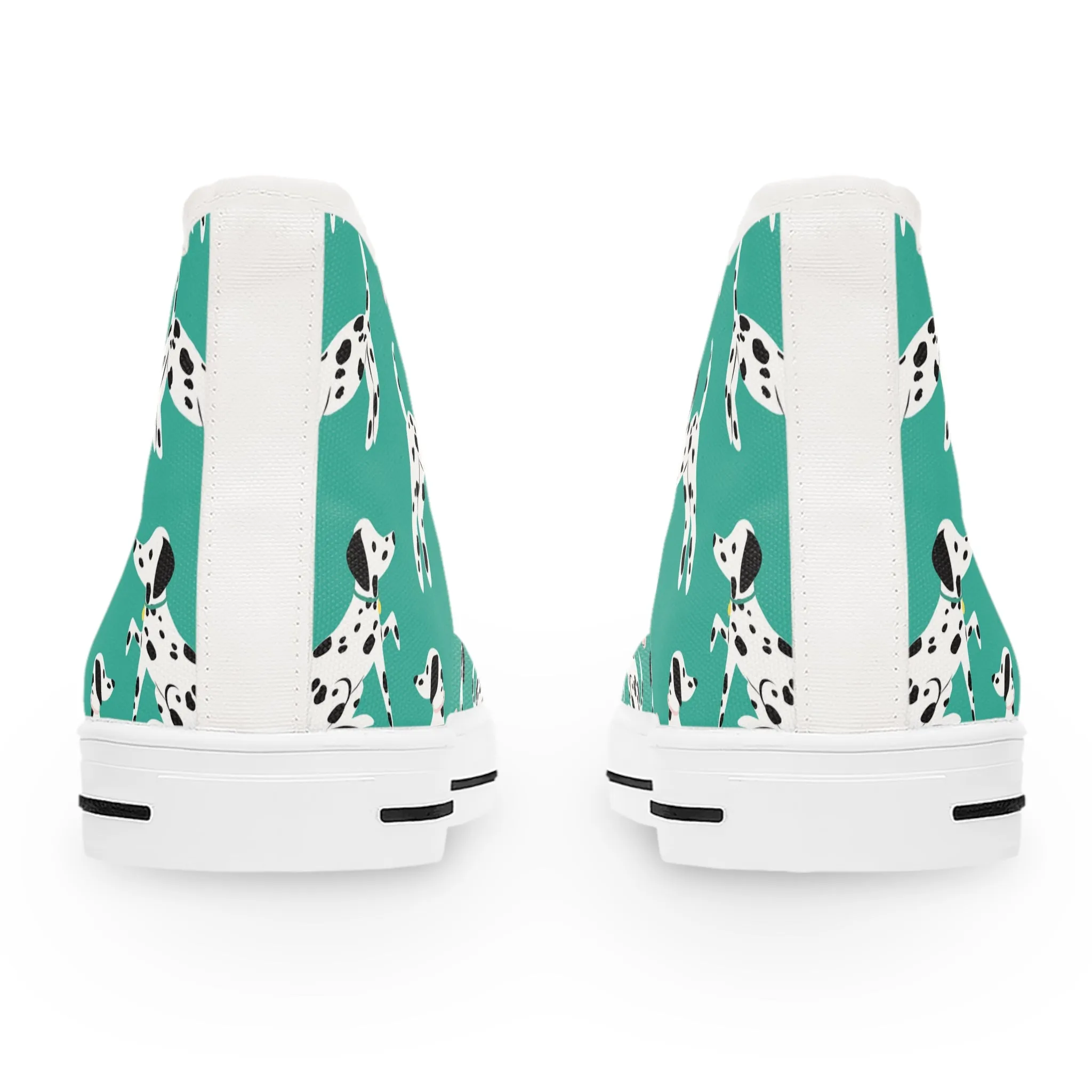 Dalmatian Dog Women's High Top Sneakers