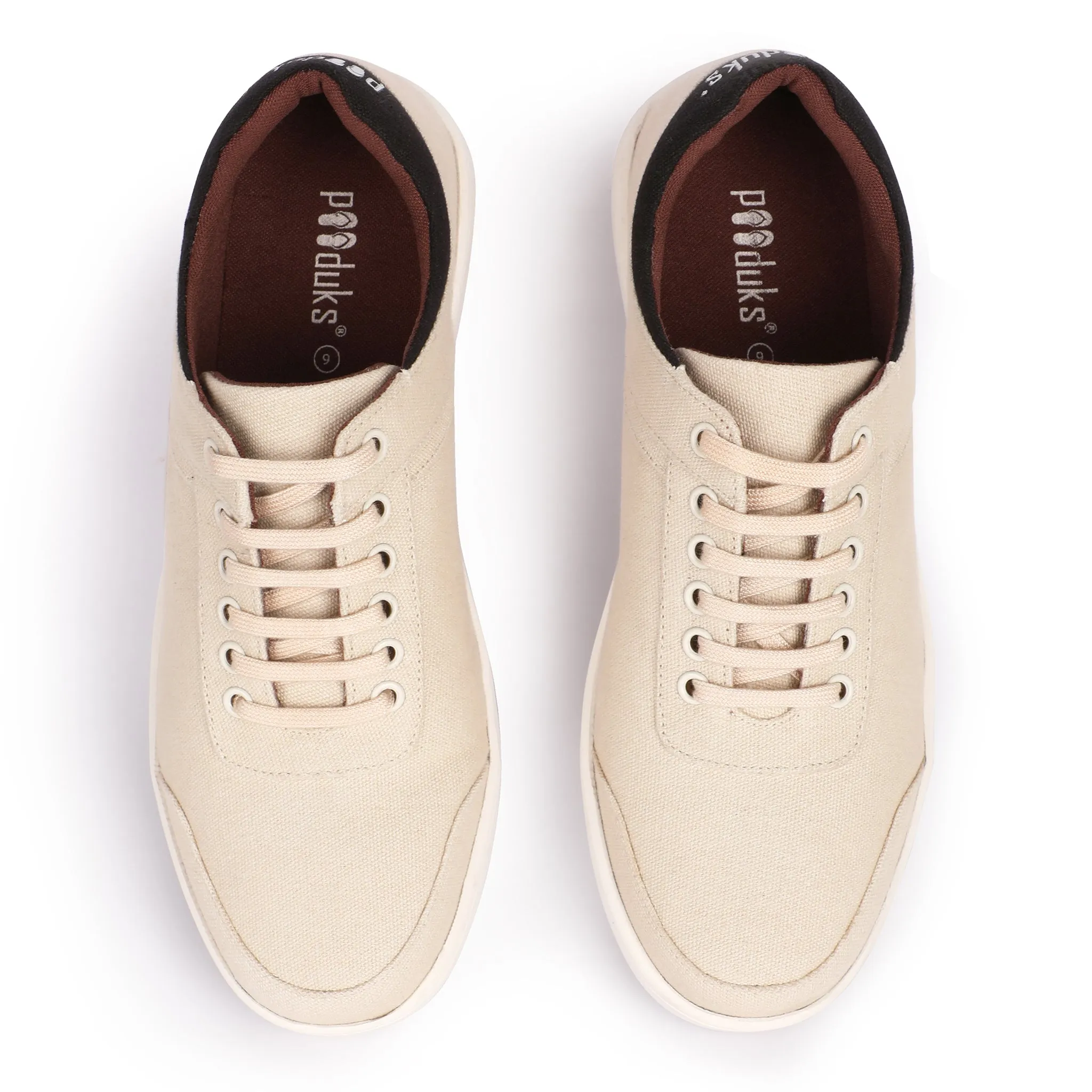 Dan Eco-Sole Sneakers Beige Women