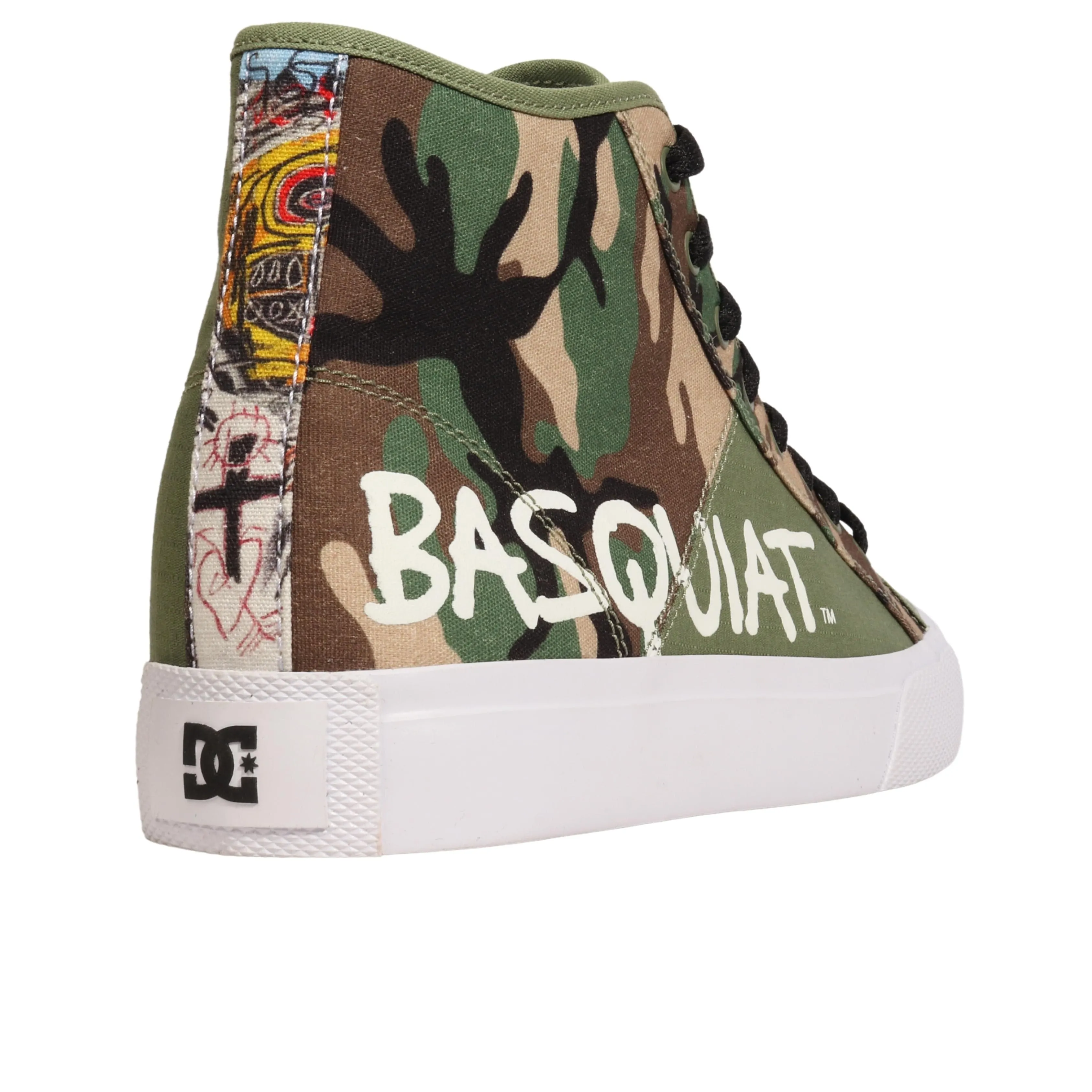 DC X BASQUIAT - High-Top Shoes