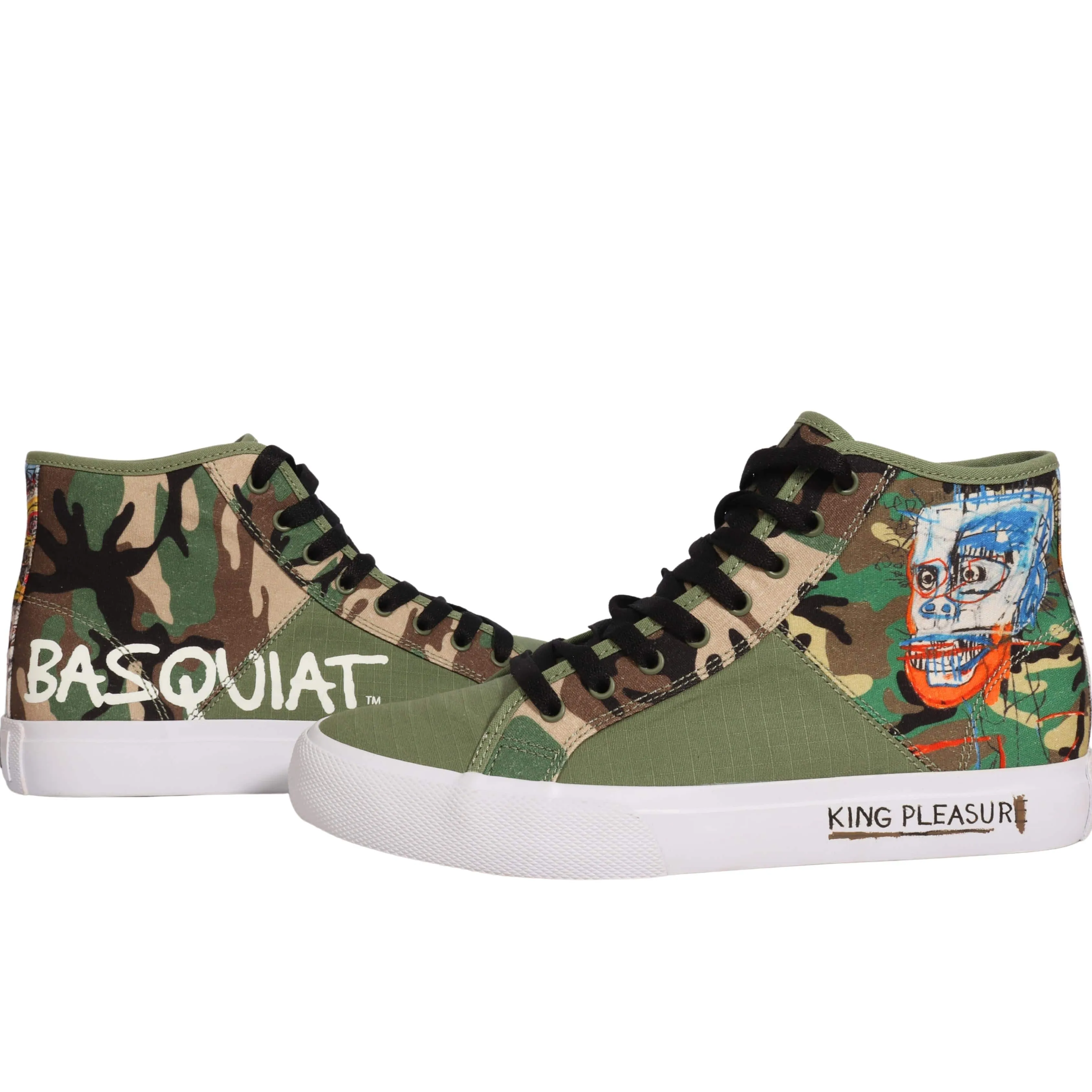 DC X BASQUIAT - High-Top Shoes