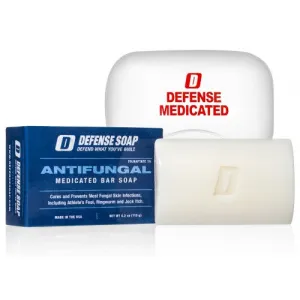 Defense Soap - Antifungal Medicated Bar & Soap Dish