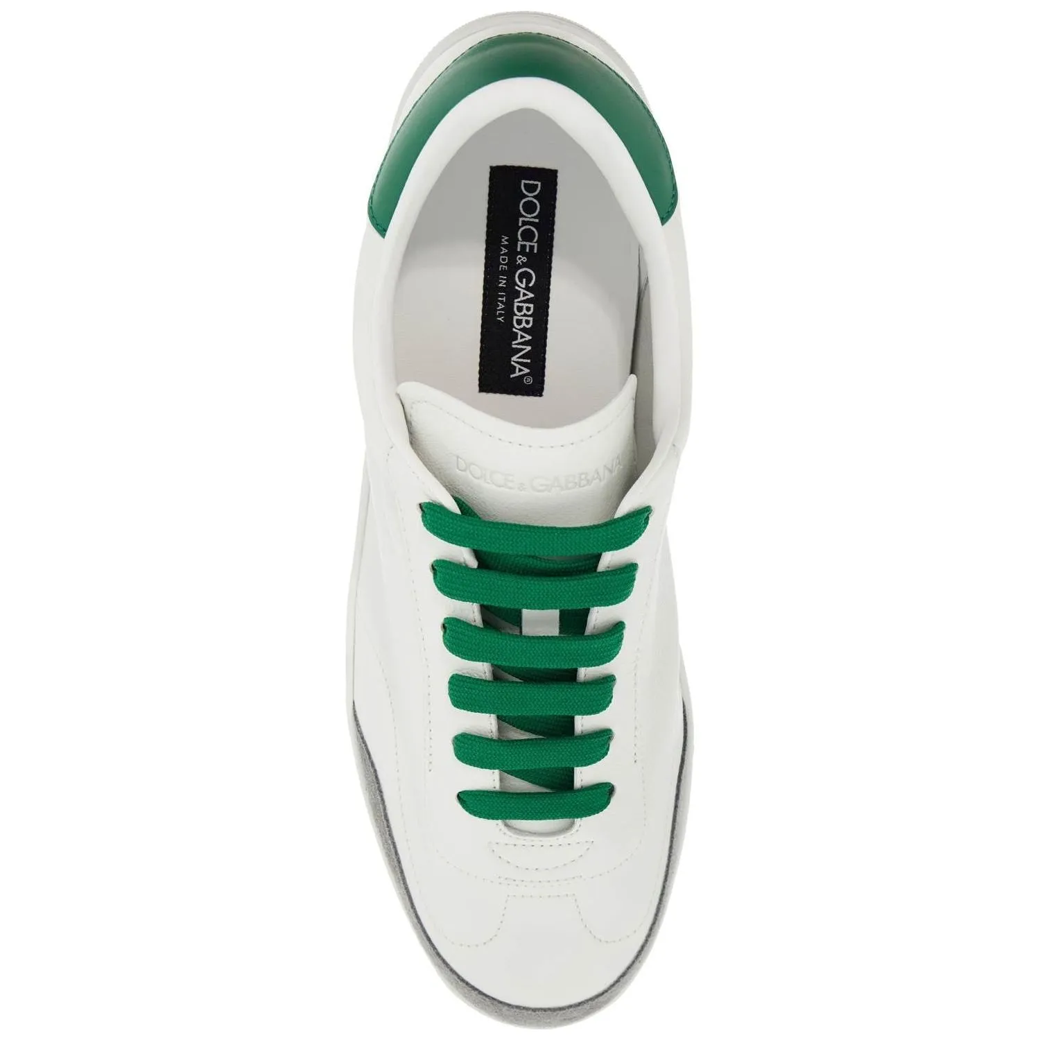 Dolce & Gabbana leather saint tropez sneakers in