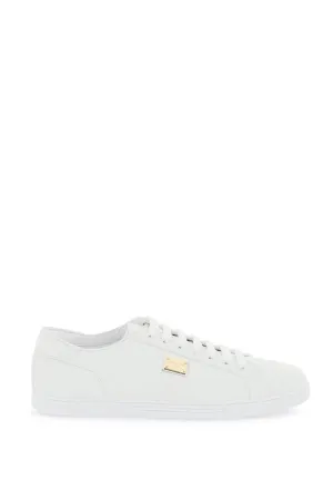 Dolce & gabbana leather 'saint tropez' sneakers