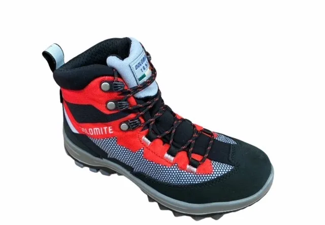 Dolomite scarponcino da ragazzo da trekking Steinbock WT GTX 282783 PGFR grigio-rosso