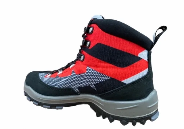 Dolomite scarponcino da ragazzo da trekking Steinbock WT GTX 282783 PGFR grigio-rosso