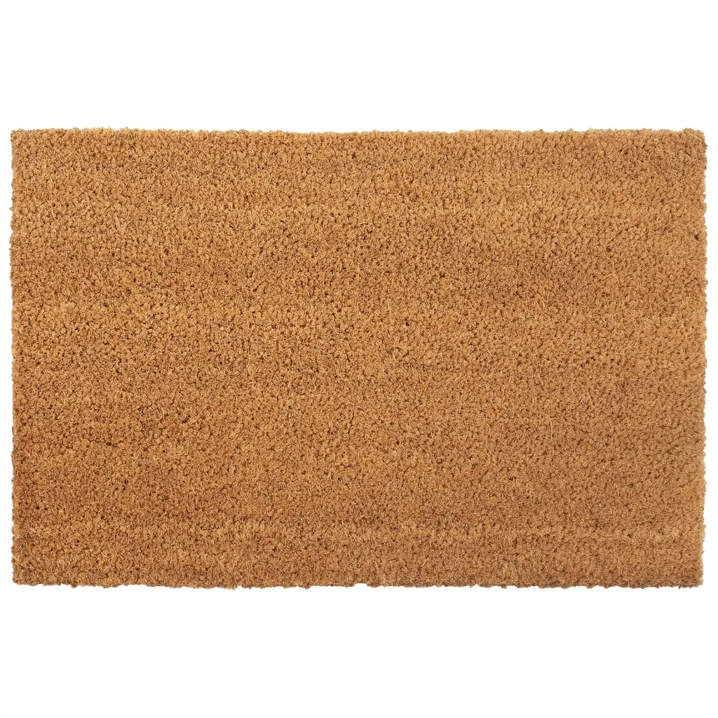 Door Mats 2 pcs Natural 40x60 cm Tufted Coir