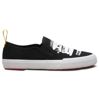 Dr. Martens Toomy SXP Black   White Pretty Vacant Canvas Shoe