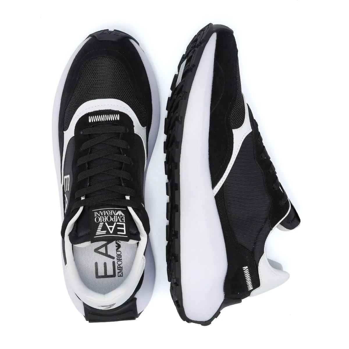 EA7 Wader Men's Black/White Trainers