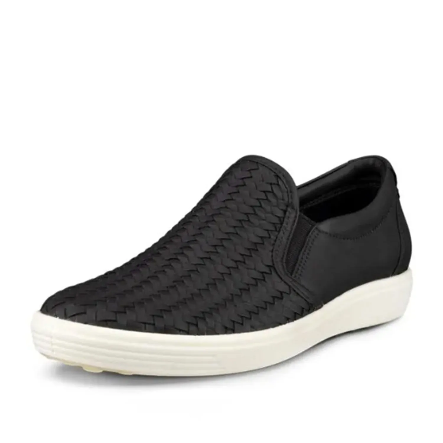 ECCO Women's Soft 7 Slip On in Black