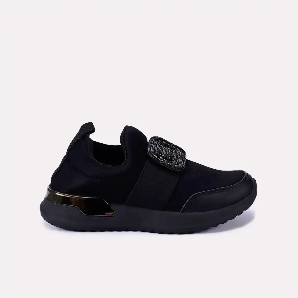 Ember Black Slip On Sneakers 0440651