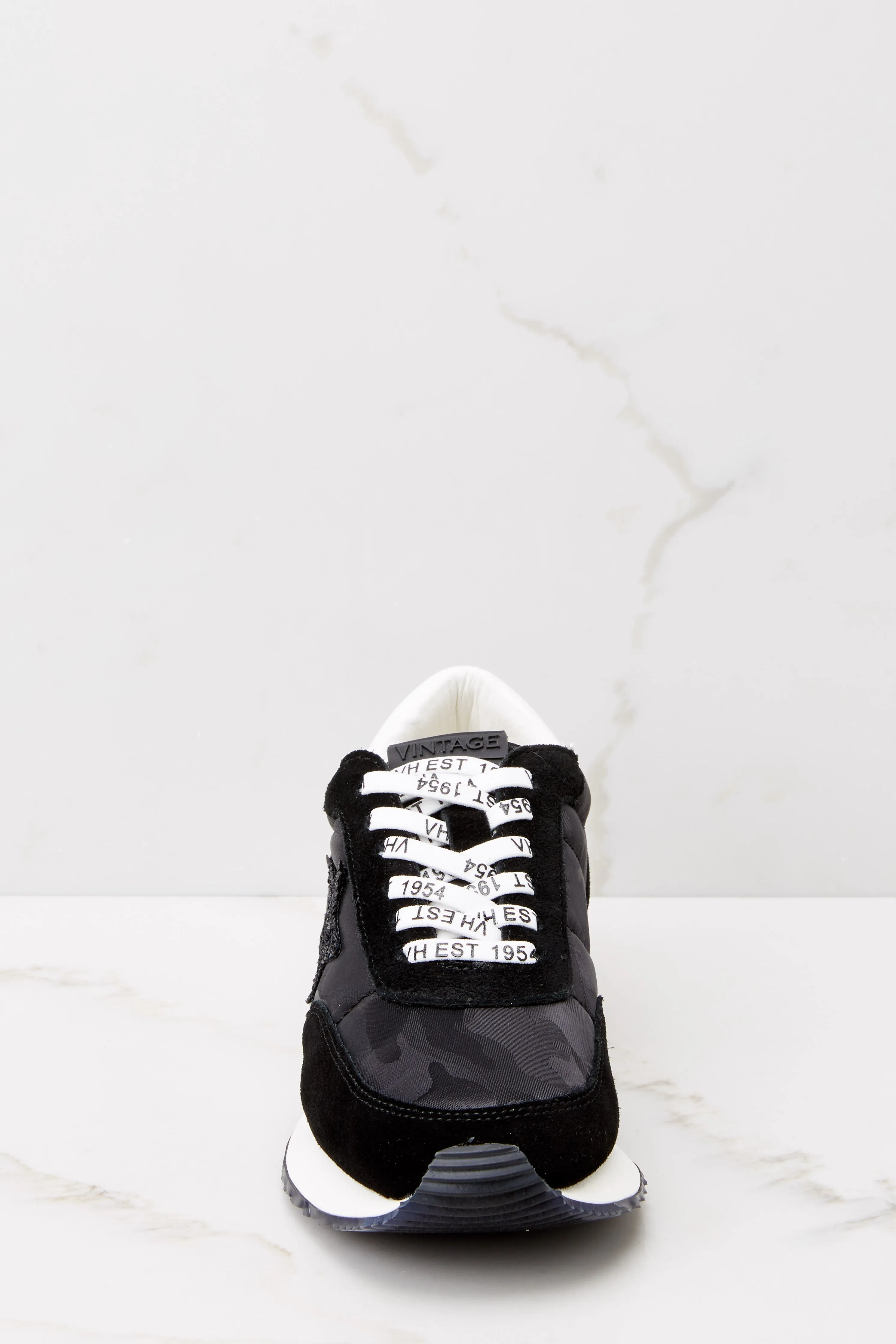 Fierce Black Camo Sneakers