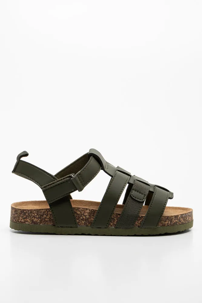 Fisherman Sandal Green