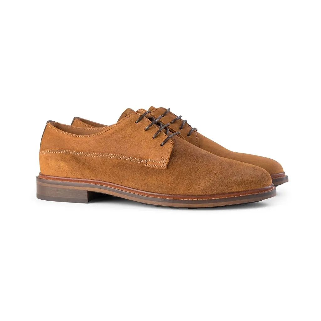 Frontier Suede Derby - TAN