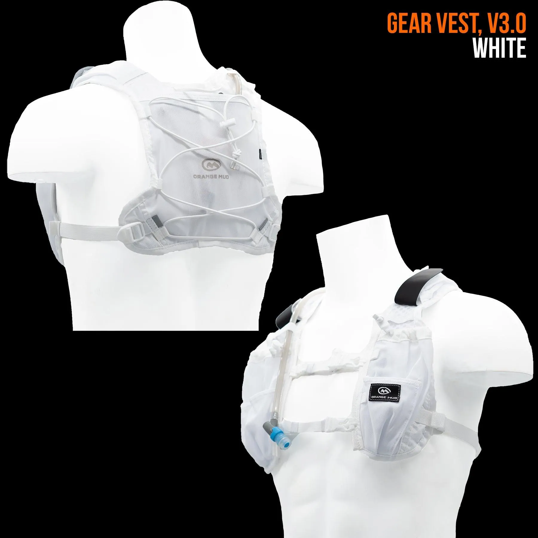 Gear Vest, Version V3.0: Ideal for running, biking, triathlon