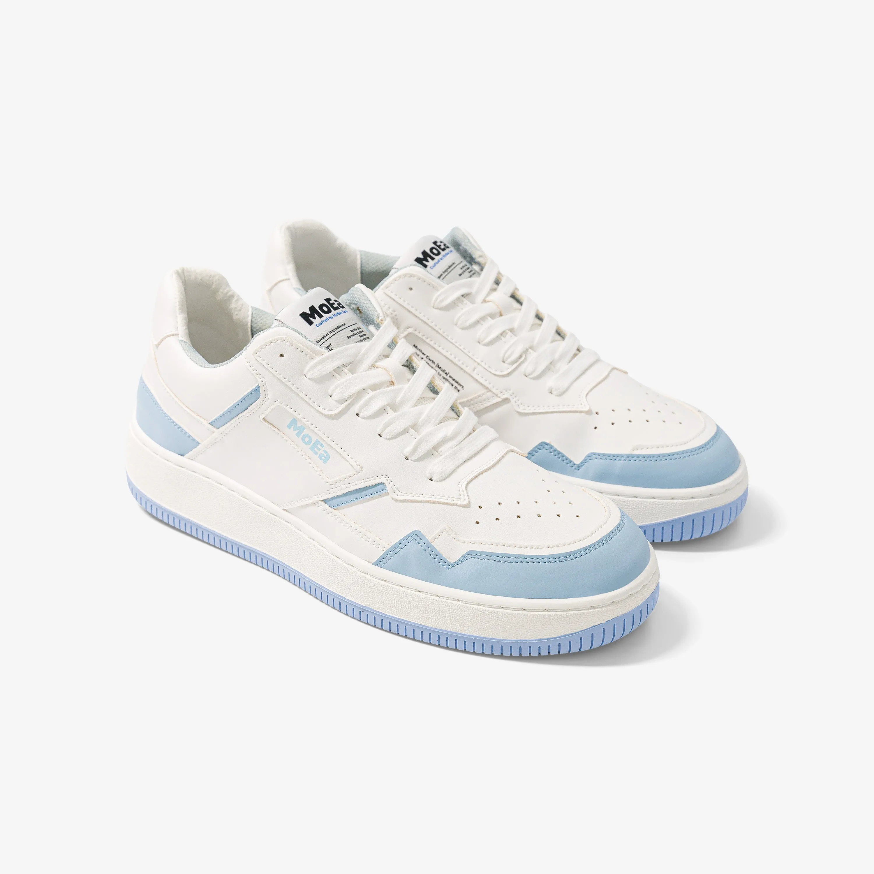 GEN1 SPORT - PET White & Sky Blue