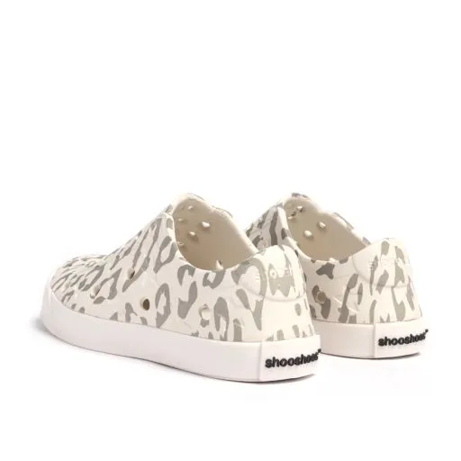 Girls Perforated Slip On Water Sneakers in Leopard - Lion King