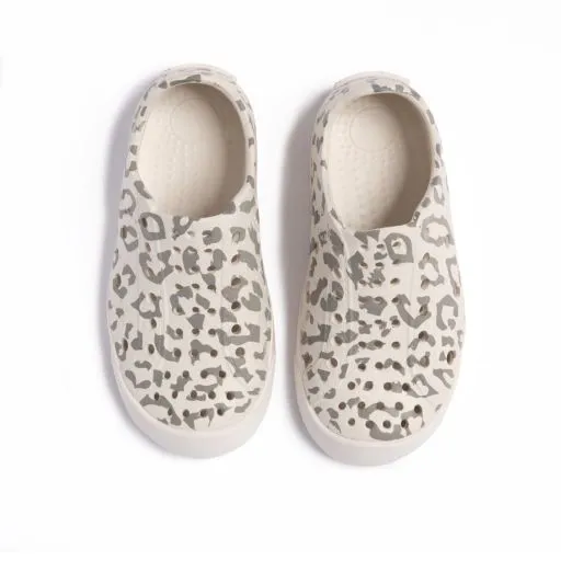 Girls Perforated Slip On Water Sneakers in Leopard - Lion King