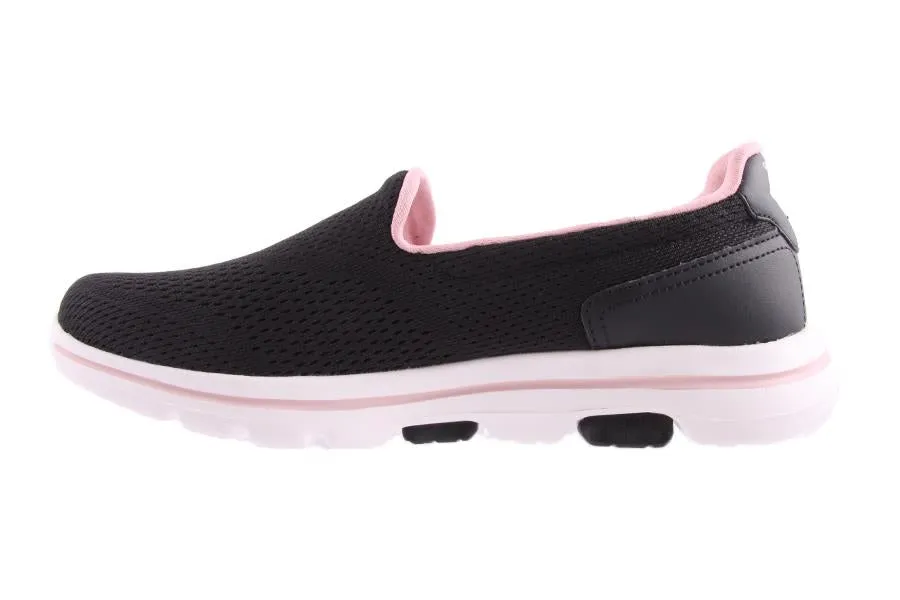 GO WALK 5 BLACK/LIGHT PINK