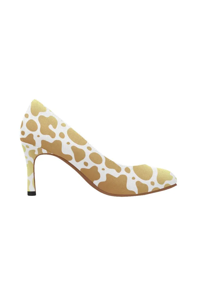 Golden Moo Movers High Heels