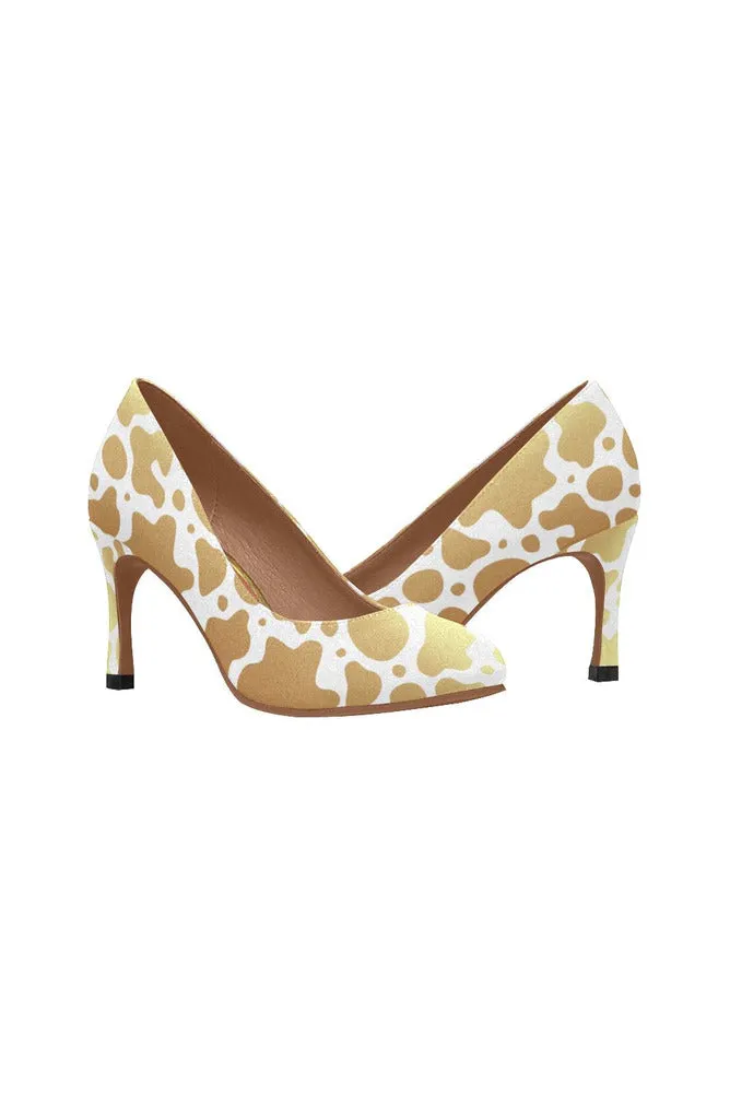 Golden Moo Movers High Heels