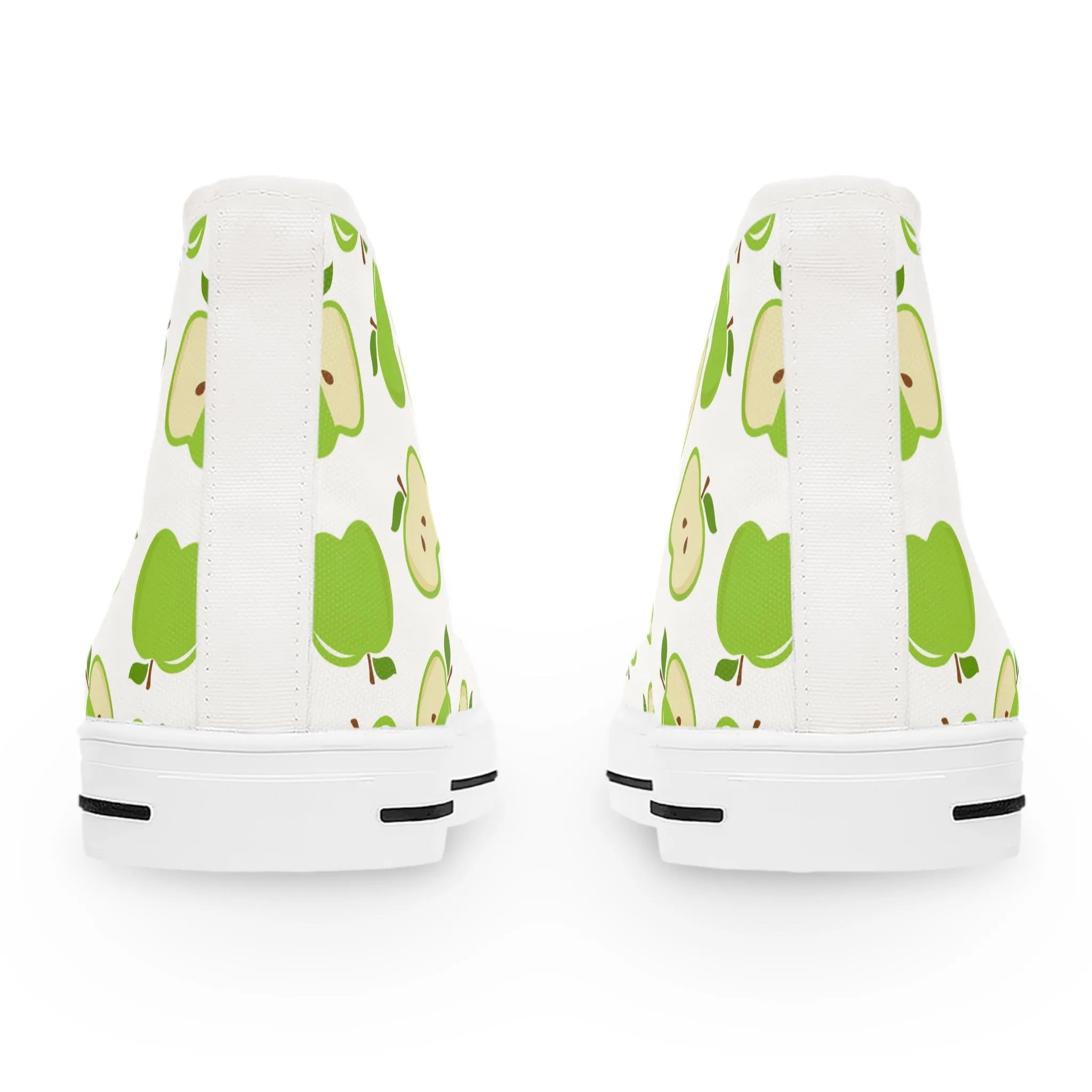 Green Apples Women's High Top Sneakers