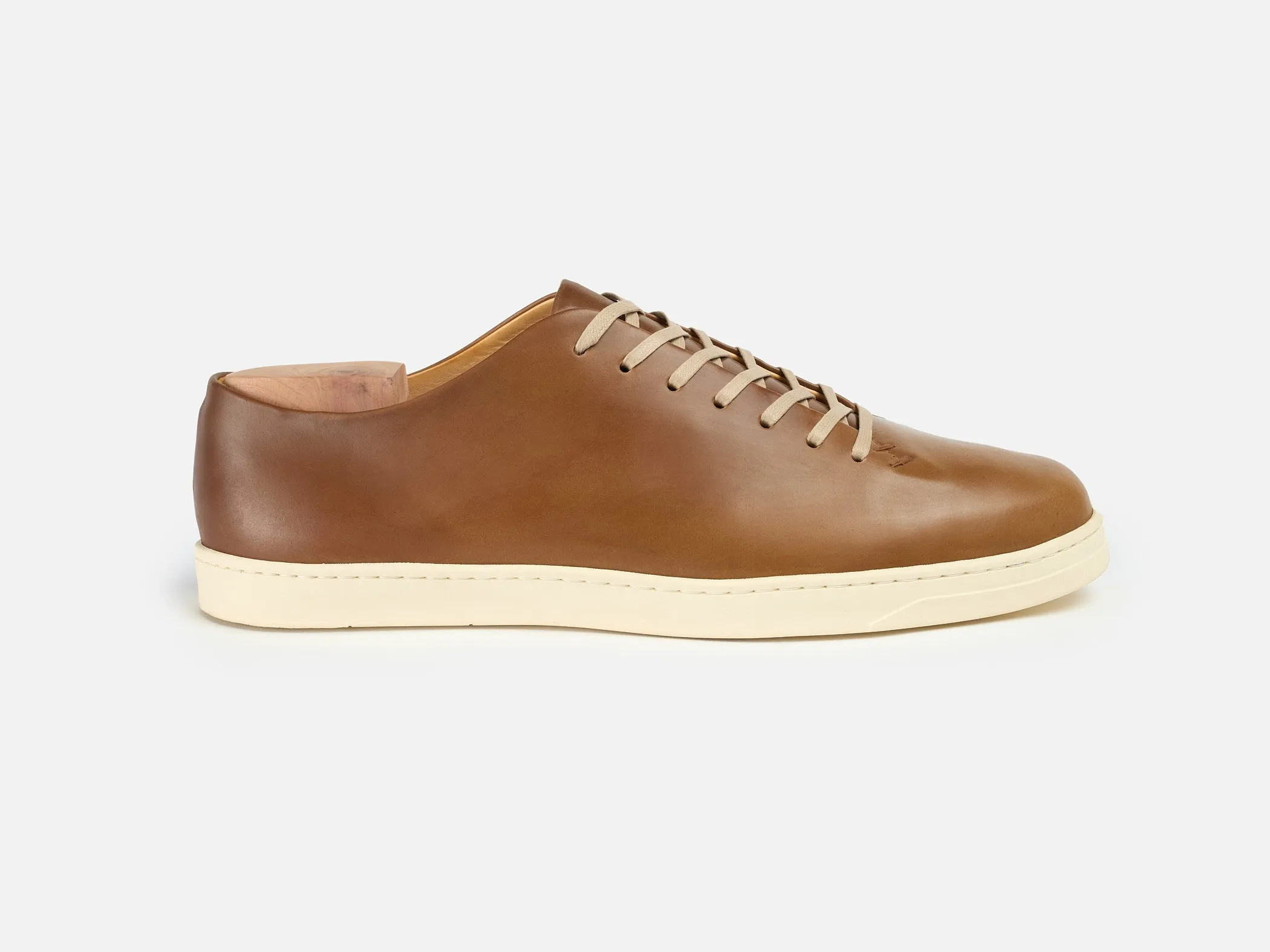 Hanley Sneaker - Shell Cordovan Bourbon