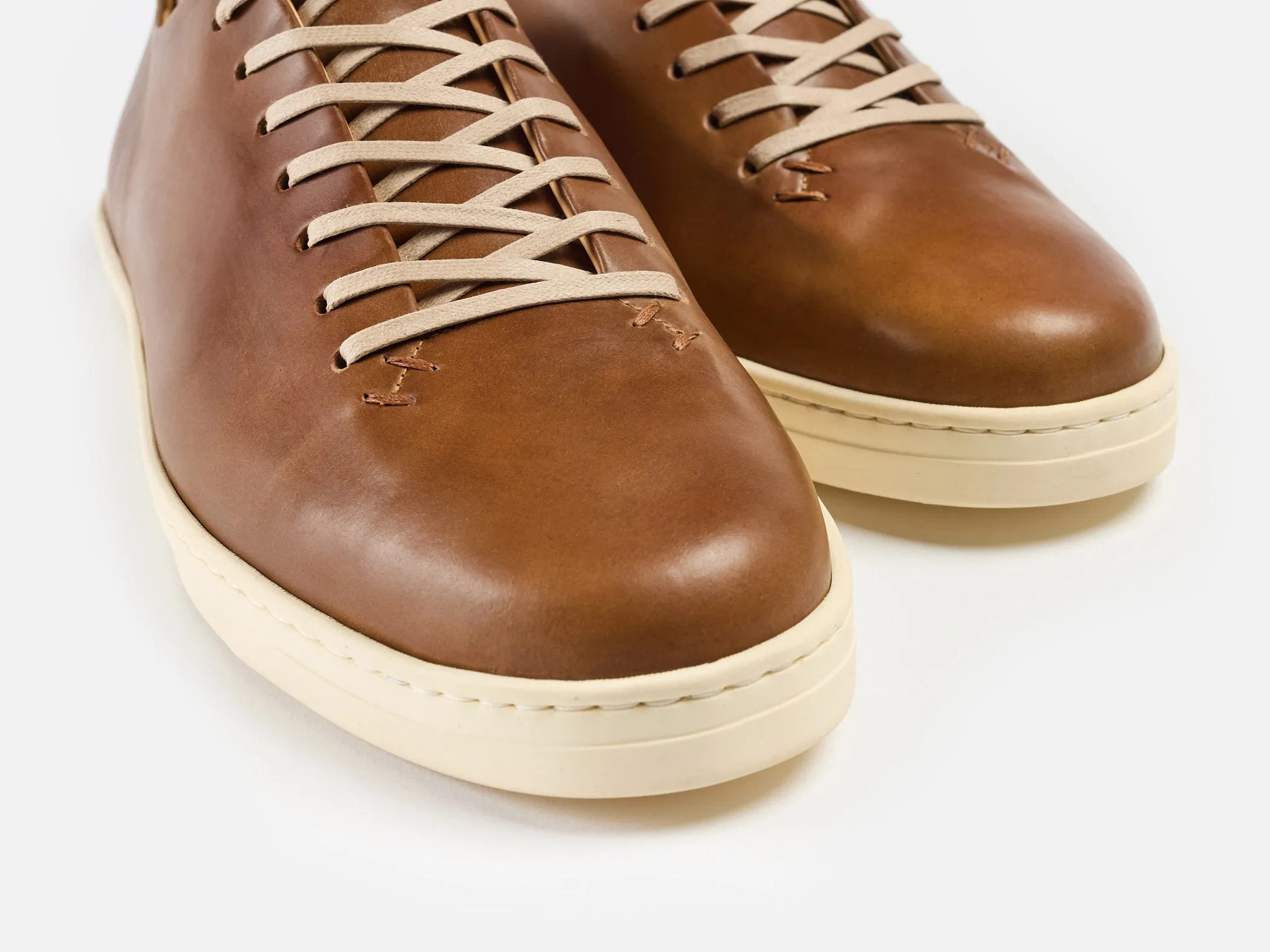 Hanley Sneaker - Shell Cordovan Bourbon