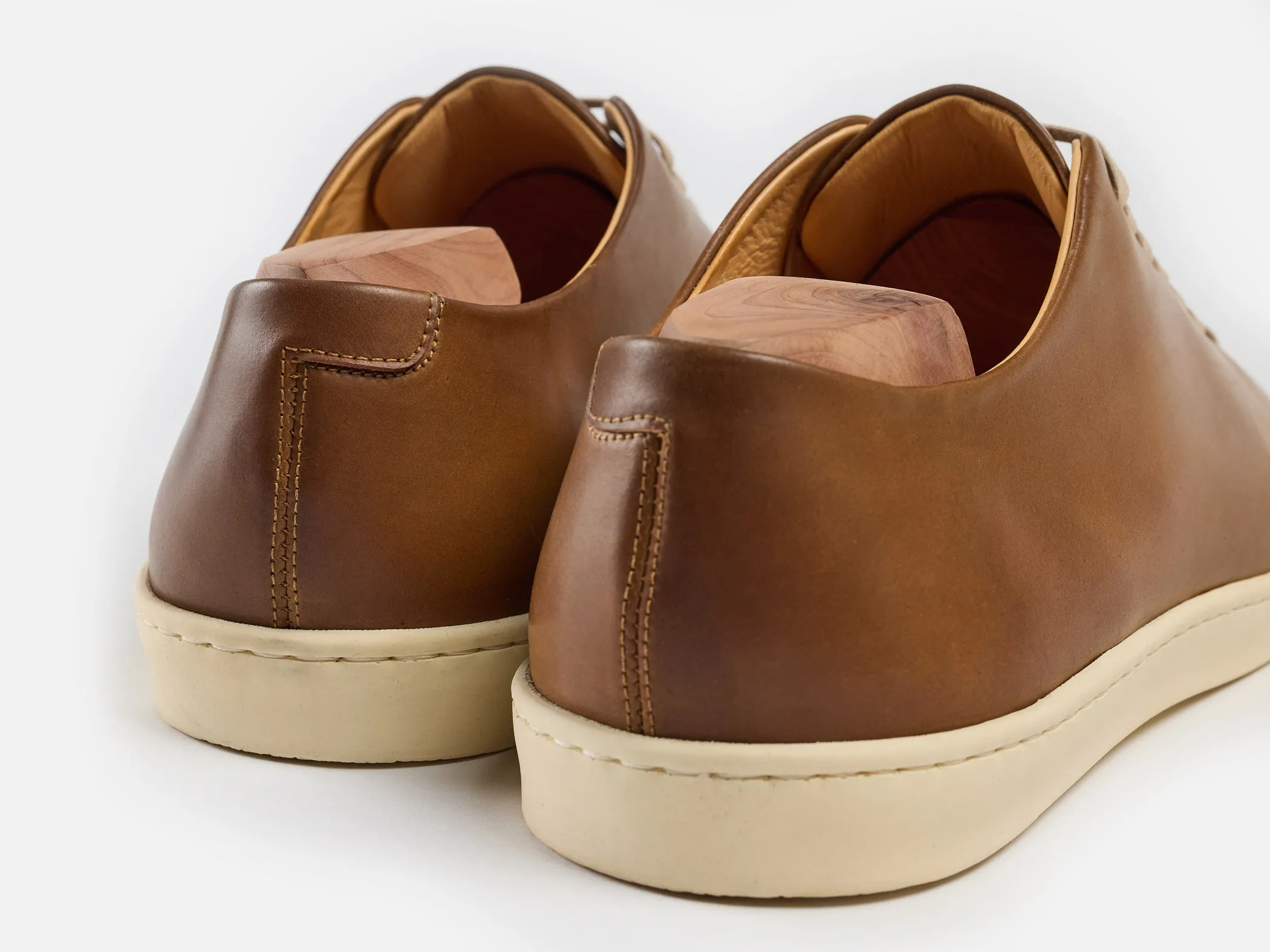 Hanley Sneaker - Shell Cordovan Bourbon